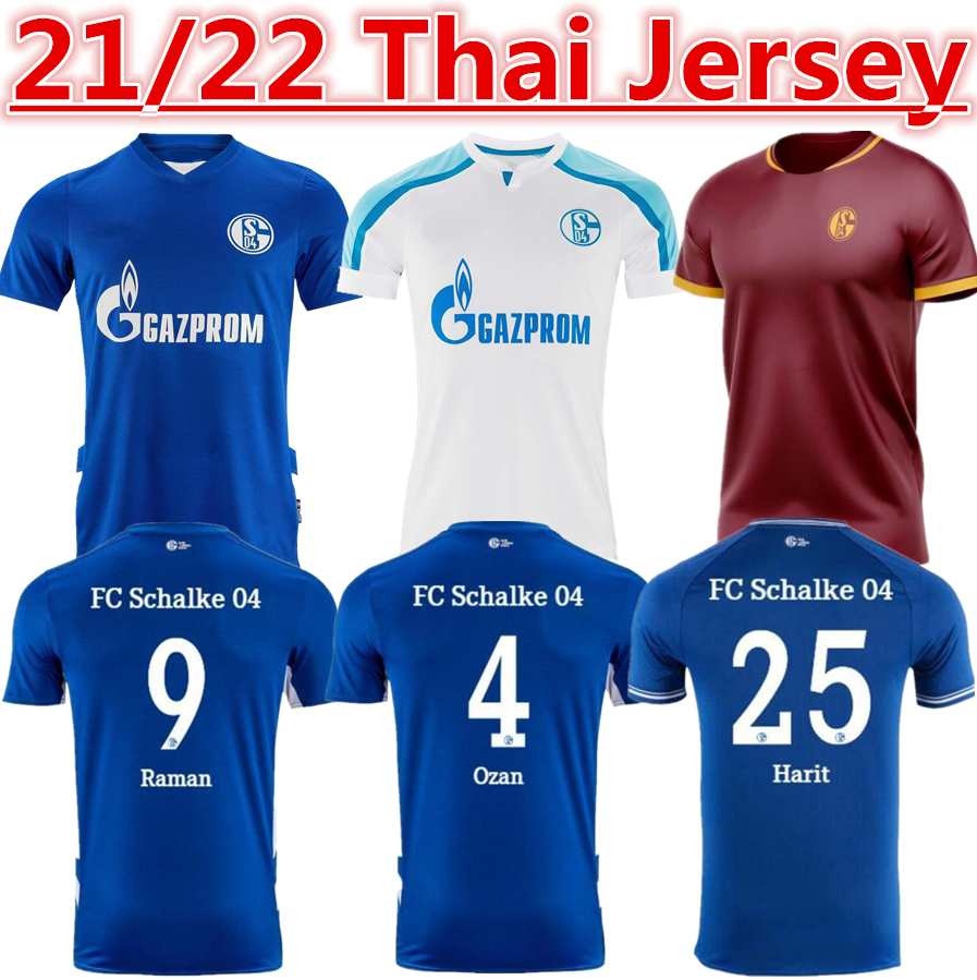 2021 2022 Huntelaar Soccer Jerseys Kutucu 20 21 Serdar FC Schalke 04 Harit Raman Football Shirt Ozan Harit home blue away white Jersey men, Black;yellow
2021 2022 Huntelaar Soccer Jerseys Kutucu 20 21 Serdar FC Schalke 04 Harit Raman Football Shirt Ozan Harit home blue away white Jersey men, Black;yellow