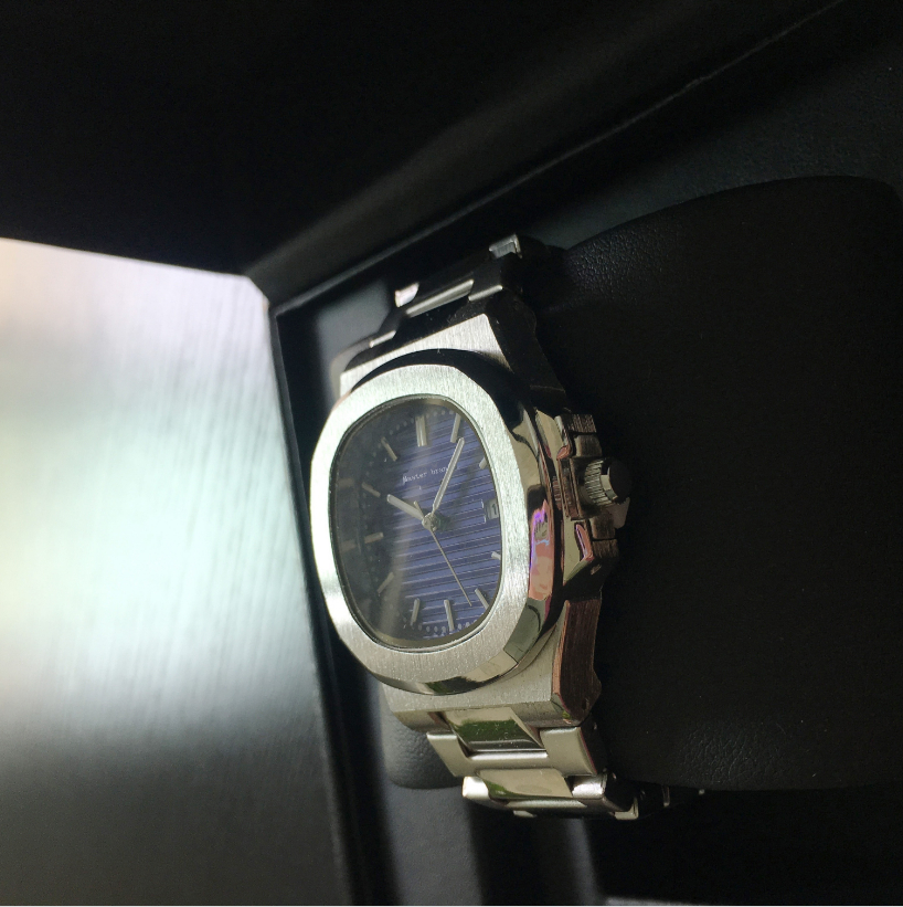 Stainless Steel Quartz Watch Men Business Casual mens watches Silicone strap 5 Colors brand, Black with silver band
Stainless Steel Quartz Watch Men Business Casual mens watches Silicone strap 5 Colors brand, Black with silver band