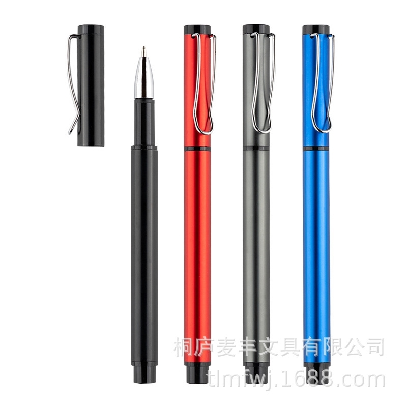 Simple and fashionable aluminum rod laser neutral lacquer color business gift water metal pen
Simple and fashionable aluminum rod laser neutral lacquer color business gift water metal pen