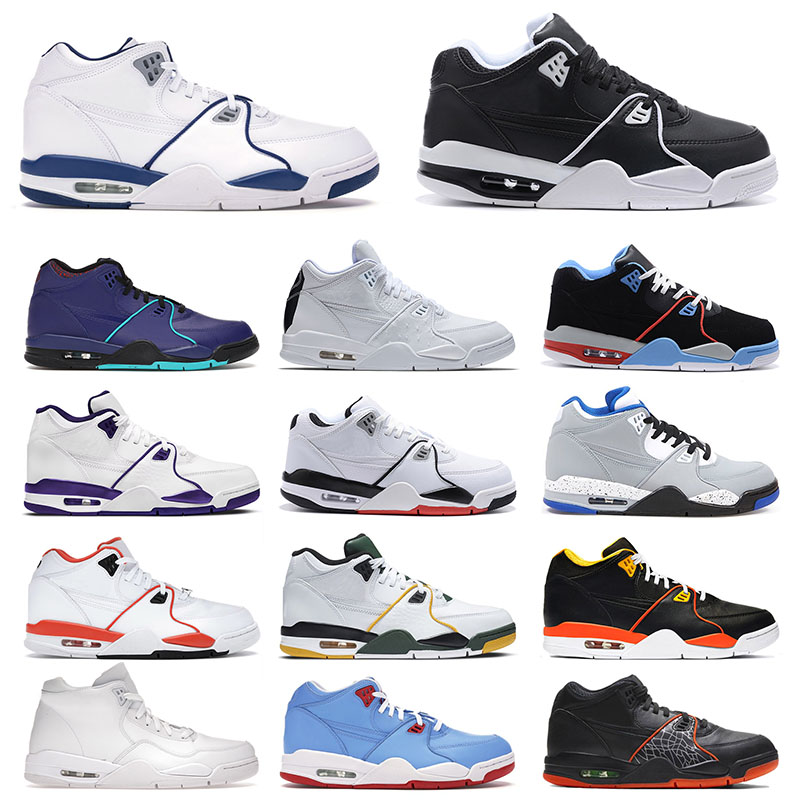 

89 Designer Flight Basketball Shoes For Mens Raygun Rucker Park Seattle True Blue White Court Purple Men Sports Sneakers Trainers, 40-45 seattle