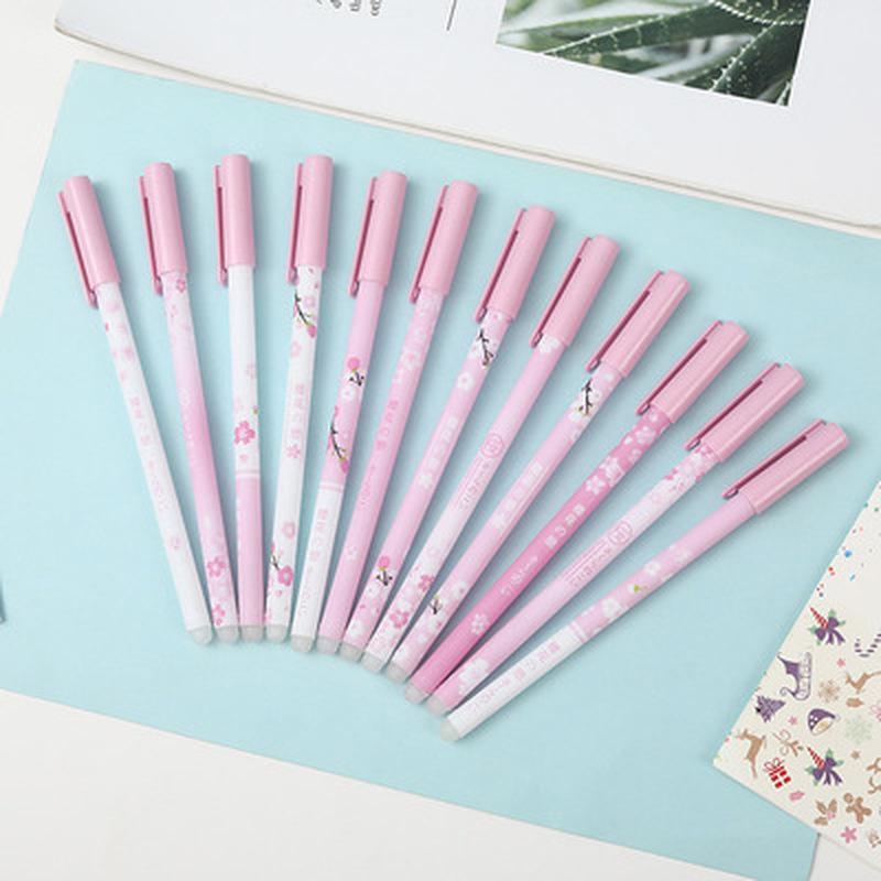 Ballpoint Pens 1Pcs Sakura Erasable Pen 0.5mm Creative Student Gel Novelty Stationery Cute Blue Signature Kawaii School Supplies, 1 pcs blue core
Ballpoint Pens 1Pcs Sakura Erasable Pen 0.5mm Creative Student Gel Novelty Stationery Cute Blue Signature Kawaii School Supplies, 1 pcs blue core