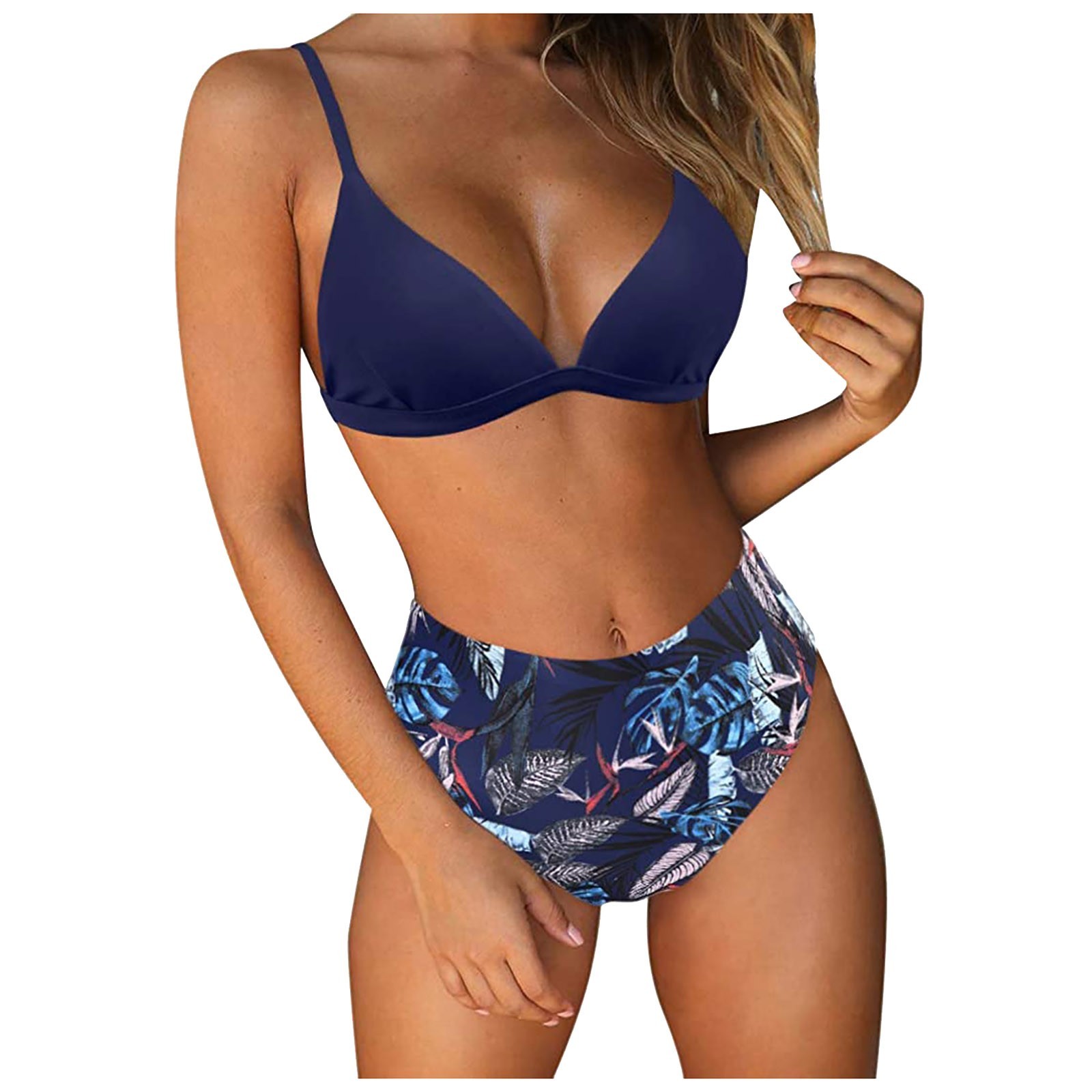 Sexy Cross Bikini Set Women Solid V-neck High-waisted Two Piece Swimsuit Girl Beach Bathing Suit Swimwear Biquinis
Sexy Cross Bikini Set Women Solid V-neck High-waisted Two Piece Swimsuit Girl Beach Bathing Suit Swimwear Biquinis