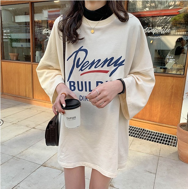 autumn and winter Korean style vintage lamb fur thicking hoodies womens loose sweatshirts and pullovers (X1236) 210423
