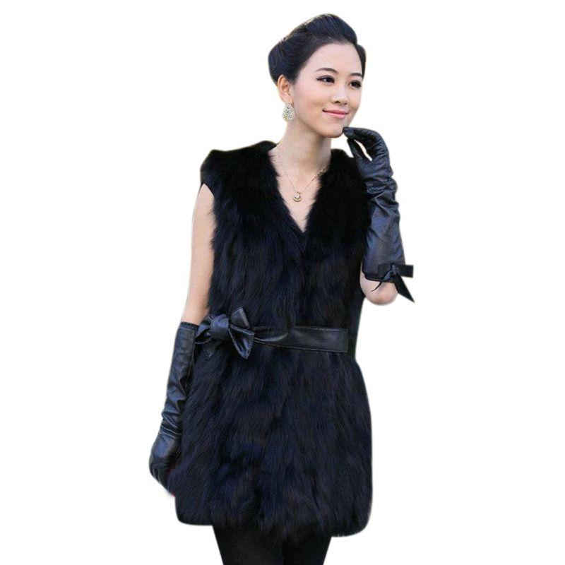 Women's Fur & Faux Women Winter Elegant Sleeveless Thick Warm Slim V Neck Natural Color Open Stitch Lady Plus Size, Black
Women's Fur & Faux Women Winter Elegant Sleeveless Thick Warm Slim V Neck Natural Color Open Stitch Lady Plus Size, Black