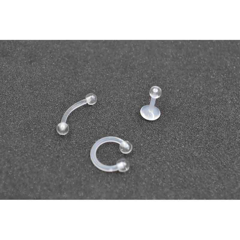 LOT100pcs Jewelry - Flexible BIO Nose Eyebrow Lip Labret CBR Horseshoes Tragus Bar 16g Body Piercing Retainers
LOT100pcs Jewelry - Flexible BIO Nose Eyebrow Lip Labret CBR Horseshoes Tragus Bar 16g Body Piercing Retainers