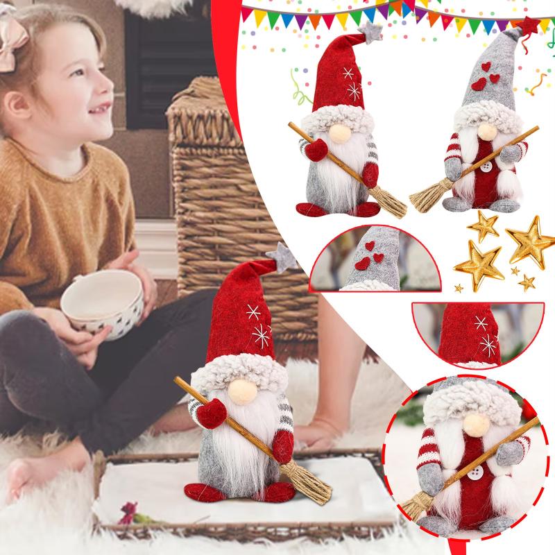 Christmas Decorations Plush Gnome Holiday Red Handmade Scandinavian Sweden Tomte Norse Collectible Doll Year Gift Home Decor
Christmas Decorations Plush Gnome Holiday Red Handmade Scandinavian Sweden Tomte Norse Collectible Doll Year Gift Home Decor