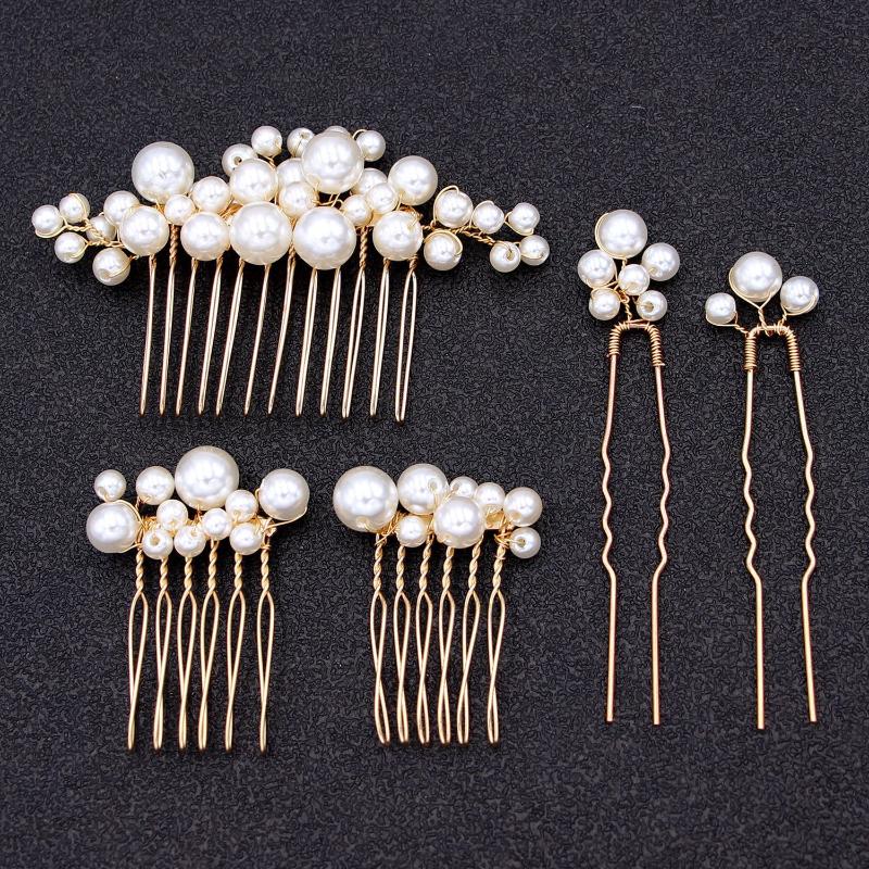 Hair Clips & Barrettes Wedding Elegant Crystal Bride Comb Headwear Flashing Ornaments Rhinestone Pearl Bridal U-shaped Clip Accessories Jewe, Golden;silver
Hair Clips & Barrettes Wedding Elegant Crystal Bride Comb Headwear Flashing Ornaments Rhinestone Pearl Bridal U-shaped Clip Accessories Jewe, Golden;silver