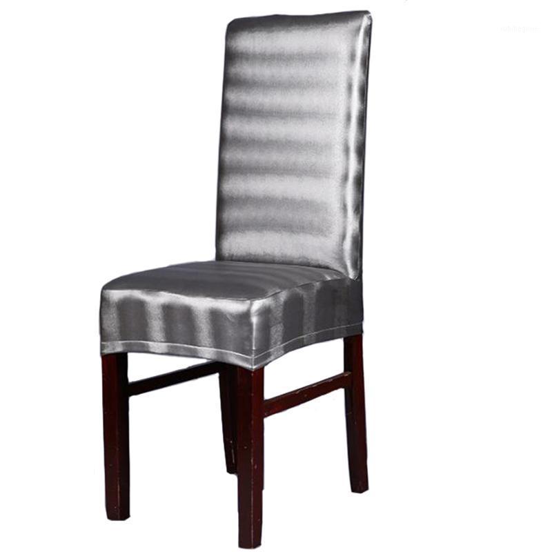 Leather Fabric Material Pure Color Chair Cover Waterproof Dining Seat Covers El Banquet Protector
Leather Fabric Material Pure Color Chair Cover Waterproof Dining Seat Covers El Banquet Protector