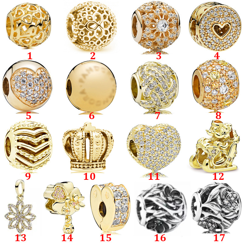 Genuine 925 Sterling Silver Fit Pandora Bracelet Charms Golden Shiny Love Heart Clip String Pendant Beads Love Heart Blue Crysta Charm For D, Black
Genuine 925 Sterling Silver Fit Pandora Bracelet Charms Golden Shiny Love Heart Clip String Pendant Beads Love Heart Blue Crysta Charm For D, Black