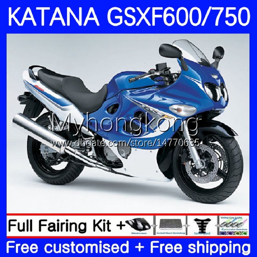 Body For SUZUKI KATANA GSXF750 GSXF600 GSXF 600 750 CC 03-07 18No.98 600CC 750CC GSX600F 2003 2004 2005 2006 2007 GSXF-600 GSX750F 03 04 05 06 07 OEM Fairing Factory blue, No. 6
Body For SUZUKI KATANA GSXF750 GSXF600 GSXF 600 750 CC 03-07 18No.98 600CC 750CC GSX600F 2003 2004 2005 2006 2007 GSXF-600 GSX750F 03 04 05 06 07 OEM Fairing Factory blue, No. 6