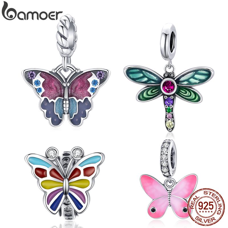 Other Bamoer Fantasy Purple Butterfly Charm 925 Sterling Silver Pattern Effect Pendant For Bracelet Bangle Fashion Jewelry
Other Bamoer Fantasy Purple Butterfly Charm 925 Sterling Silver Pattern Effect Pendant For Bracelet Bangle Fashion Jewelry