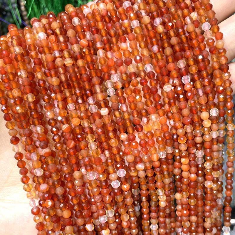 Other 3 4mm Natural Faceted Red Striped Agates Gem Loose Spacer Beads For Jewelry Making Charm DIY Bracelet Earrings Accessories
Other 3 4mm Natural Faceted Red Striped Agates Gem Loose Spacer Beads For Jewelry Making Charm DIY Bracelet Earrings Accessories