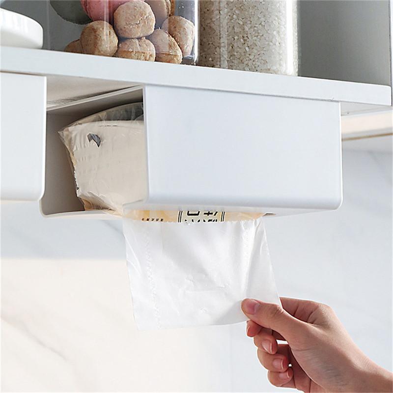 Tissue Boxes & Napkins Multifunction Storage Kitchen Paper Box Paste Wall-mounted Towel Holder Toilet
Tissue Boxes & Napkins Multifunction Storage Kitchen Paper Box Paste Wall-mounted Towel Holder Toilet