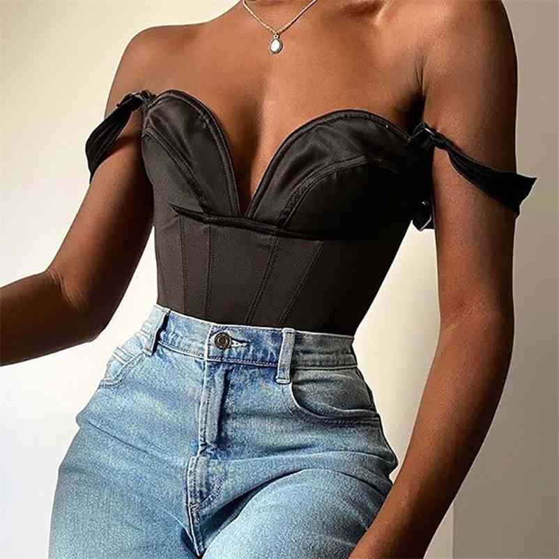 Women Sexy Black Deep V-neck Open Back Suspender Vest Slim Short Fashion Spring Summer 11B439 210525
Women Sexy Black Deep V-neck Open Back Suspender Vest Slim Short Fashion Spring Summer 11B439 210525