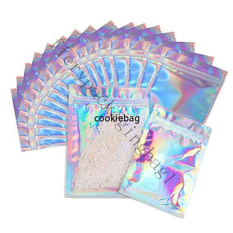 100 pieces Resealable Mylar Bags Holographic Color Multiple Size Smell Proof Clear Zip Lock Food Candy Candy bags
100 pieces Resealable Mylar Bags Holographic Color Multiple Size Smell Proof Clear Zip Lock Food Candy Candy bags