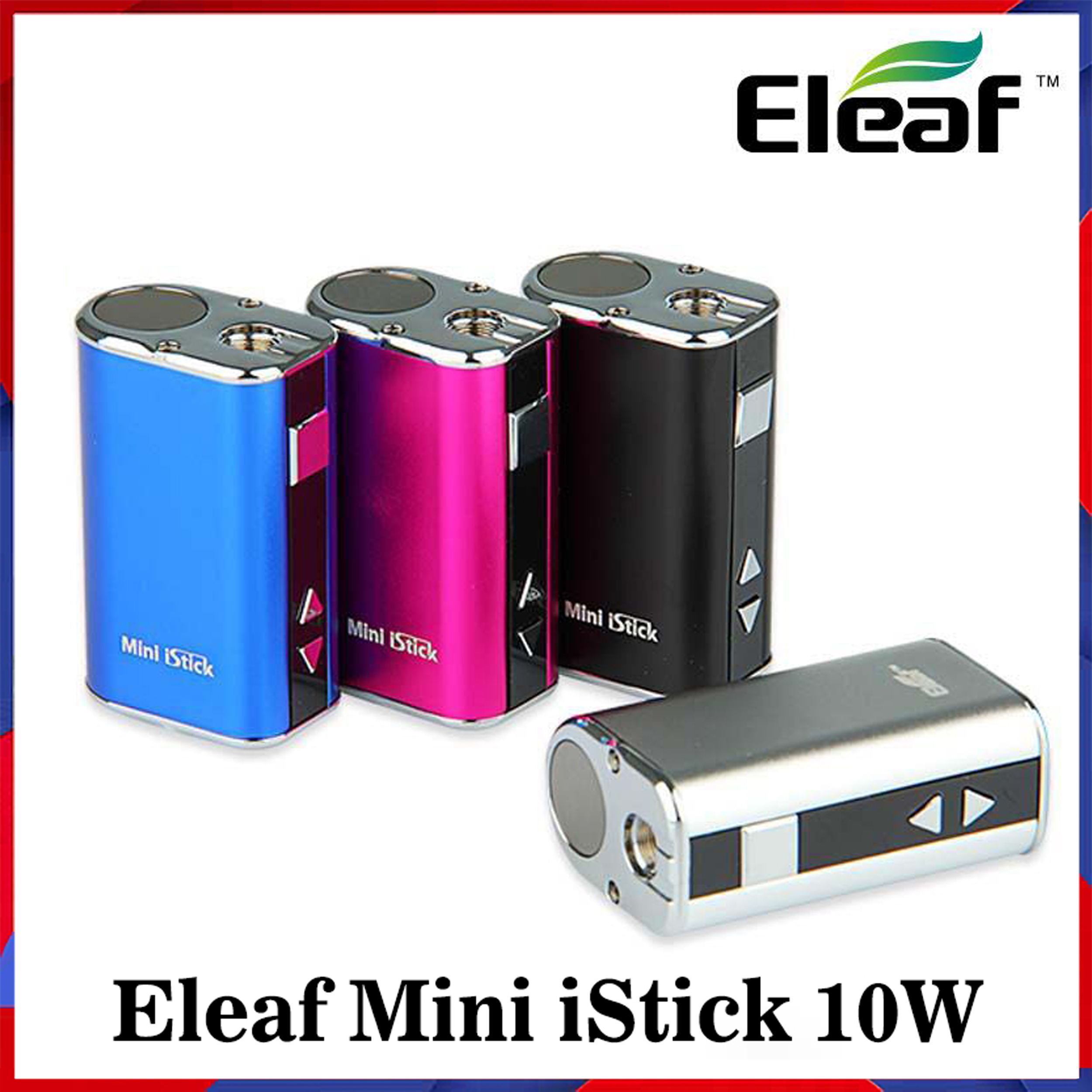 Wholesale Eleaf Mini iStick Kit 1050mah Built-in Battery 10w Max Output Variable Voltage Mod 4 colors with USB Cable eGo Connector
Wholesale Eleaf Mini iStick Kit 1050mah Built-in Battery 10w Max Output Variable Voltage Mod 4 colors with USB Cable eGo Connector