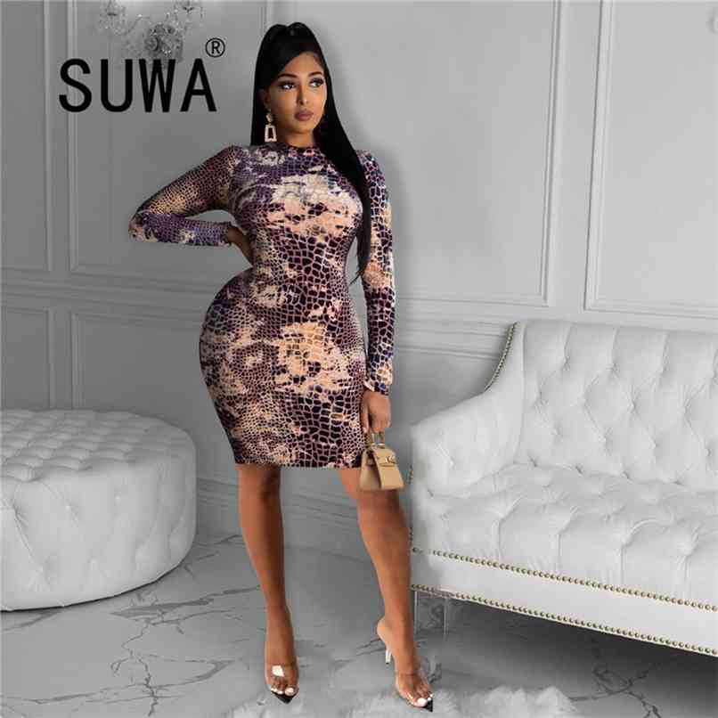 Contrast Snake Skin Printed Sheath Mini Dresses For Women Casual Vintage Long Sleeve Evening Party And Wedding Robe Sale 210525, Multi
Contrast Snake Skin Printed Sheath Mini Dresses For Women Casual Vintage Long Sleeve Evening Party And Wedding Robe Sale 210525, Multi