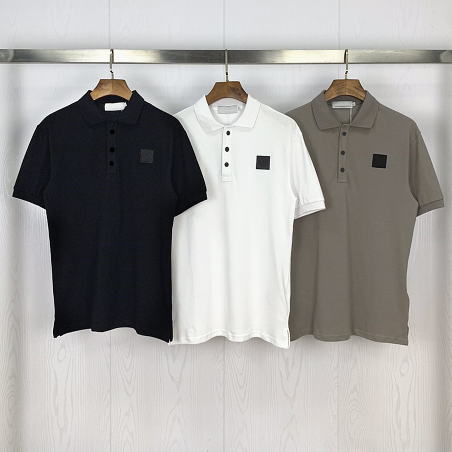 Men's Polos T-Shirts Top Quality Short Sleeved Summer Cotton Embroidery Luxury T Shirt Designer Polo Shirt High Street Tee, Black
Men's Polos T-Shirts Top Quality Short Sleeved Summer Cotton Embroidery Luxury T Shirt Designer Polo Shirt High Street Tee, Black