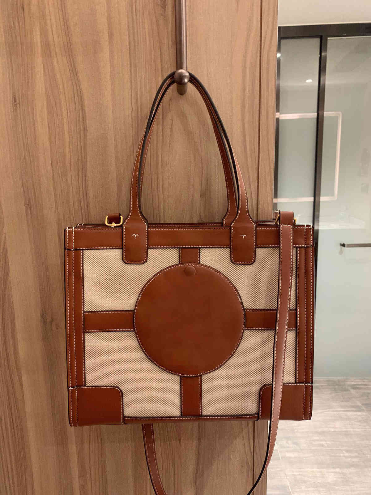Same Star Tb Ella Canvas Bag Tote Book with Leather Portable Shoulder Back Shopping Bag Commuter Computer Bag Women's Purse 5Z3O, Beige
Same Star Tb Ella Canvas Bag Tote Book with Leather Portable Shoulder Back Shopping Bag Commuter Computer Bag Women's Purse 5Z3O, Beige