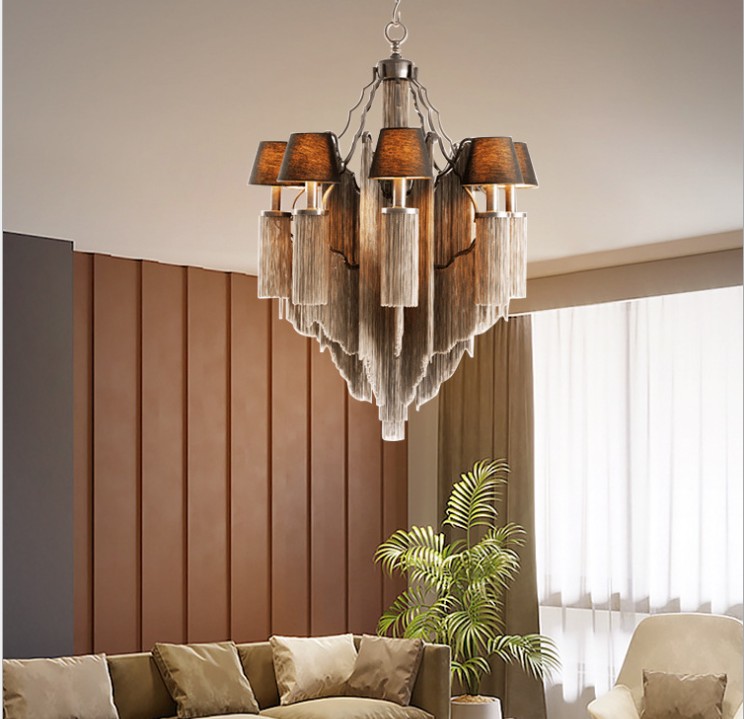 Retro clothing store chandelier Pendant Lamps living room restaurant bar table creative personality led industrial style
Retro clothing store chandelier Pendant Lamps living room restaurant bar table creative personality led industrial style