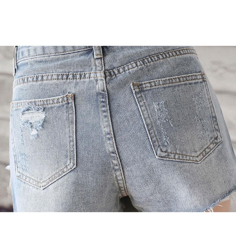 Summer Anti-running Irregular Women Denim Skirt Shorts Shigh Waist Single Breasted Female Fringed Skirts Women's