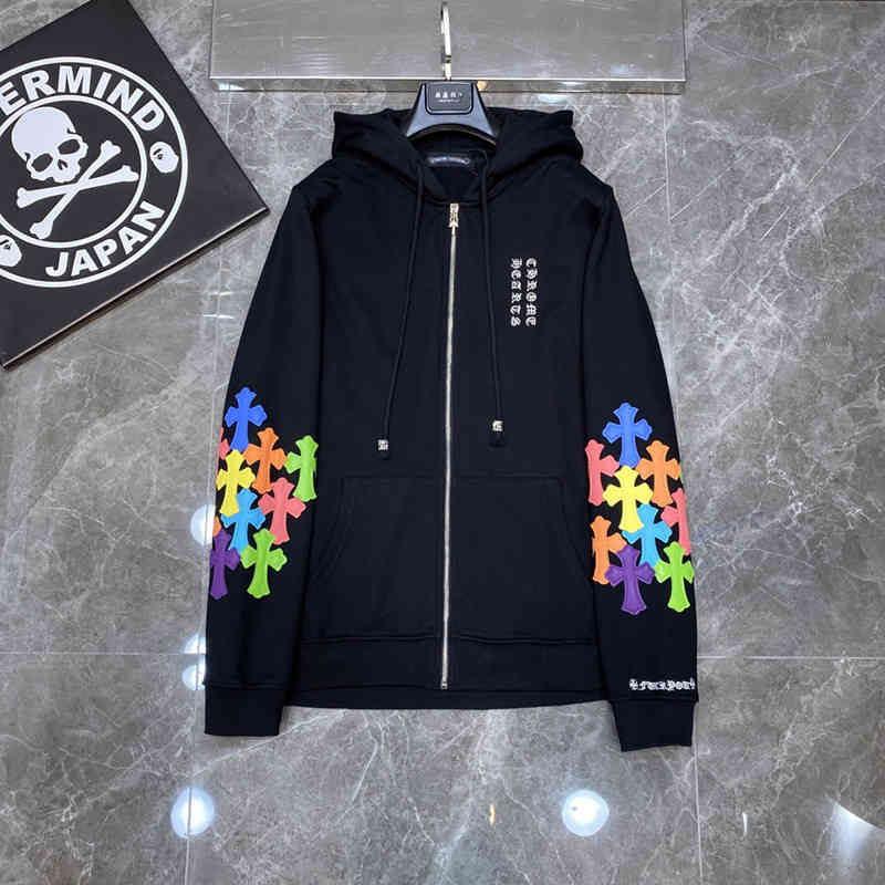 Autumn and Winter Cro Black White Ch h Painted Graffiti Sanskrit Embroidery Letter Printing Men's Women's Hoodies
Autumn and Winter Cro Black White Ch h Painted Graffiti Sanskrit Embroidery Letter Printing Men's Women's Hoodies