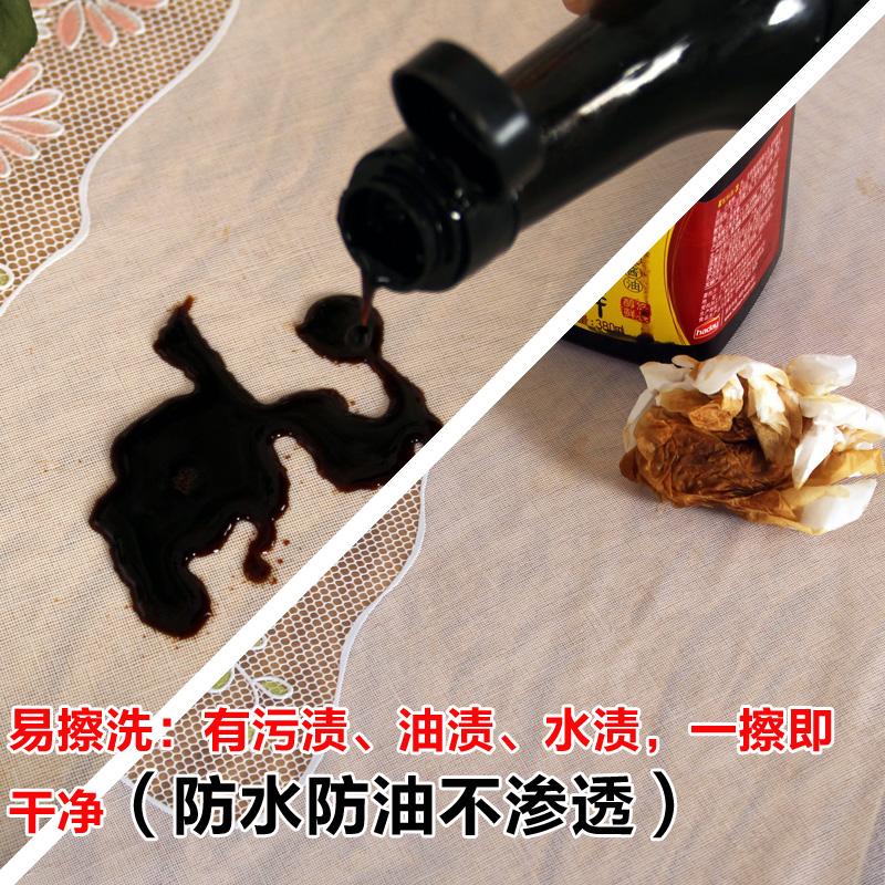 Tablecloth Table Cloth PVC Waterproof Plastic European Oil Proof Disposable Deployment Rectangular