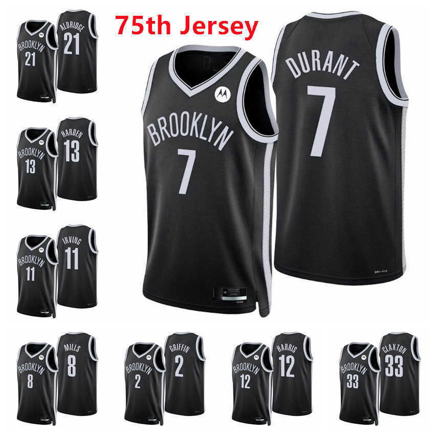 2021 2022 Printed Men Basketball James Harden Kevin Durant Kyrie Irving Patty Mills Johnson Aldridge Harris Claxton 75th Black Jerseys, 12
2021 2022 Printed Men Basketball James Harden Kevin Durant Kyrie Irving Patty Mills Johnson Aldridge Harris Claxton 75th Black Jerseys, 12