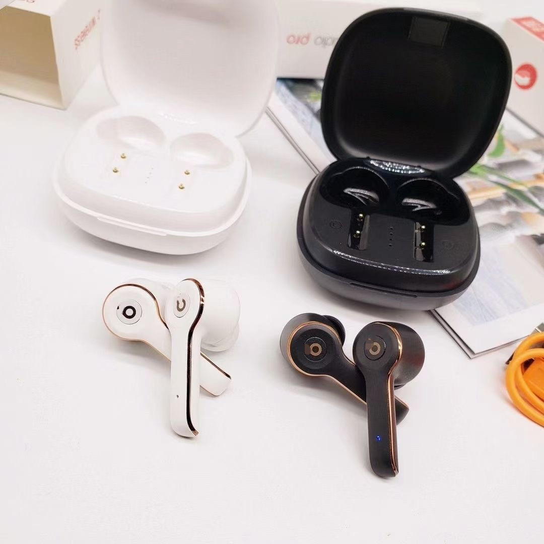 2021 brand True Bluetooth Headphones top Chip Earphones Wireless Charging In-Ear Detection headset earbuds TWS