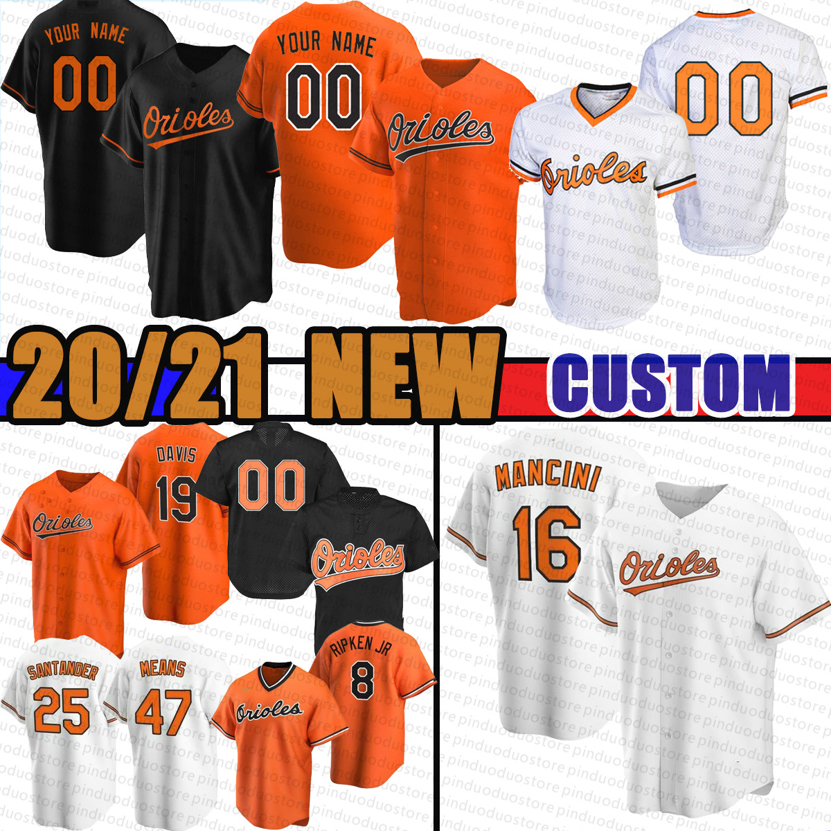2021 Baseball Jerseys 8 Cal Ripken Jr. 16 Trey Mancini 19 Chris Davis 1 Tim Beckham 12 Roberto Alomar 10 Jones 6 Jonathan Schoop 13 Manny Ma, Blue;black
2021 Baseball Jerseys 8 Cal Ripken Jr. 16 Trey Mancini 19 Chris Davis 1 Tim Beckham 12 Roberto Alomar 10 Jones 6 Jonathan Schoop 13 Manny Ma, Blue;black