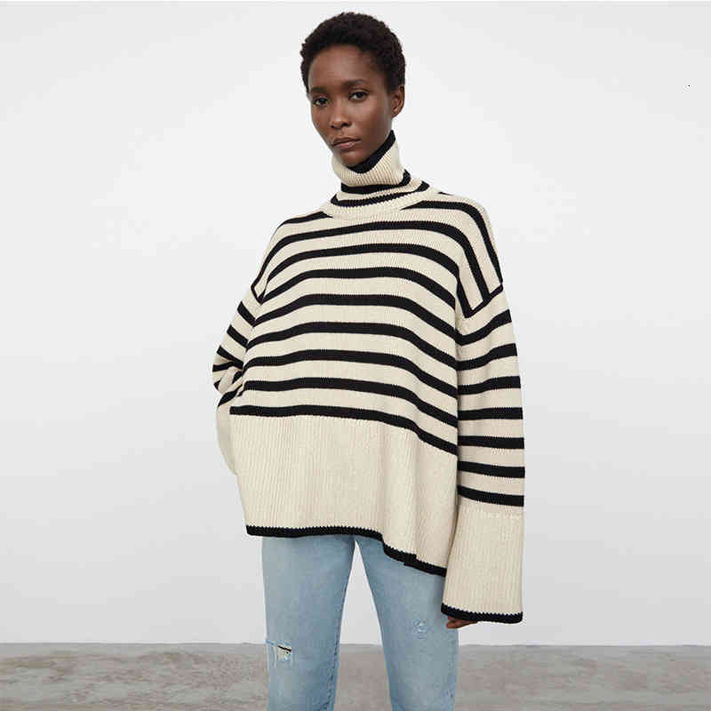 Women's Knits & Tees Ins fashion 56% wool winter strip female turtleneck long sleeve striped mesh ladies oversized pullovers girls NF5E, Extra not product
Women's Knits & Tees Ins fashion 56% wool winter strip female turtleneck long sleeve striped mesh ladies oversized pullovers girls NF5E, Extra not product
