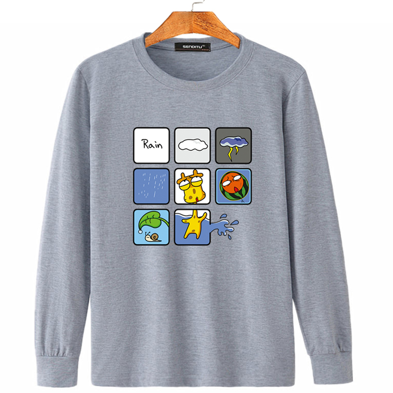 Large Size Tee Shirt Mens Long Sleeve Printed Funny Big 14 Boyfriend Fat Gift Spor Oversized T Shirt Male Plus Size 5XL 4XL 6XL 210329