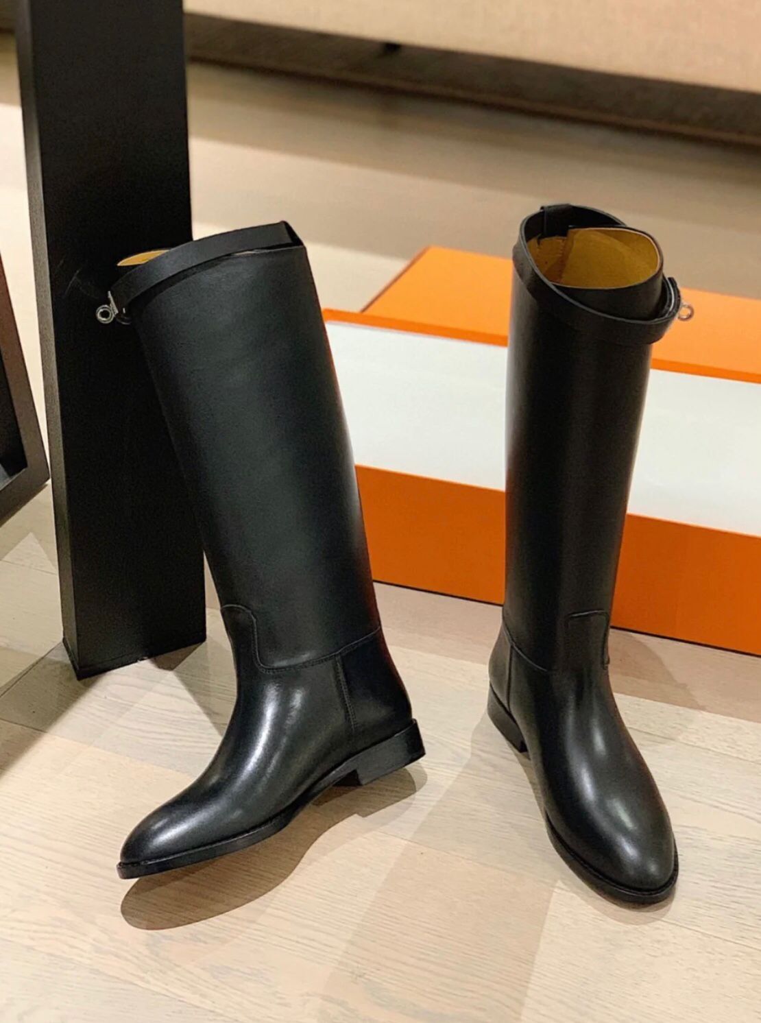 Winter Tall Boot Kelly Buckles Women's Jumping Booties Black Gray Brown Ladies Martin Boots Flats Heels Female Knight Boots Sapatos Mujers
Winter Tall Boot Kelly Buckles Women's Jumping Booties Black Gray Brown Ladies Martin Boots Flats Heels Female Knight Boots Sapatos Mujers