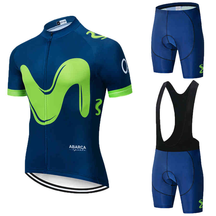 New Movistar Cycling Jersey Short Sleeve Pro Team Men Bike Bib Shorts Clothes Maillot Cycling Sets MTB Clothing Ciclismo X0523
New Movistar Cycling Jersey Short Sleeve Pro Team Men Bike Bib Shorts Clothes Maillot Cycling Sets MTB Clothing Ciclismo X0523