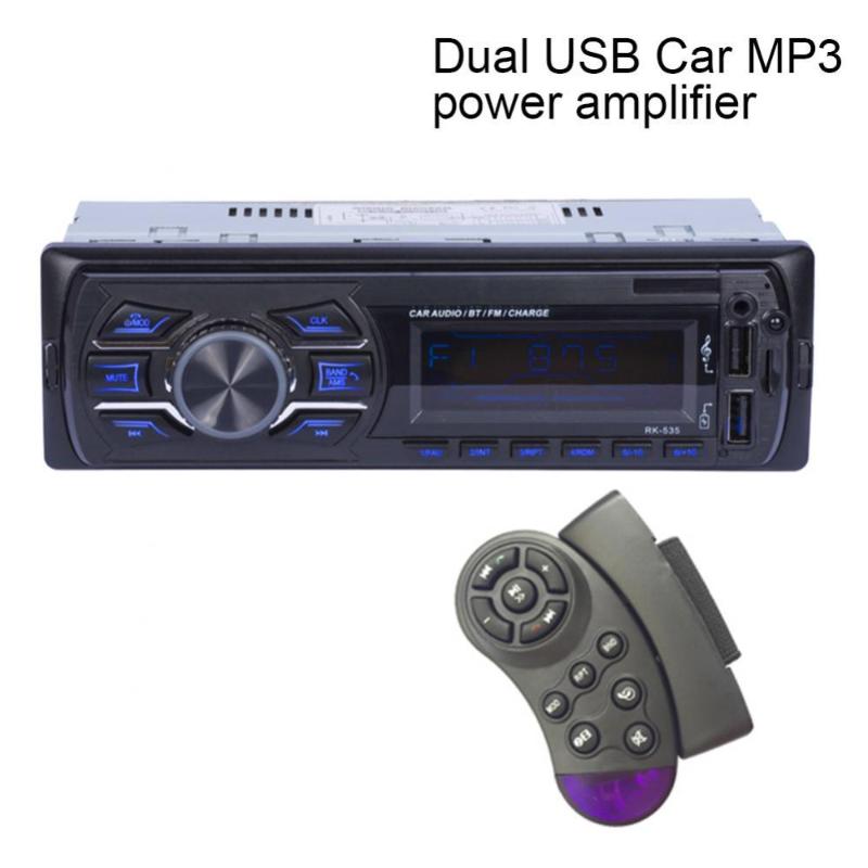 & MP4 Players RK-535 Dual USB MP3 Player Universal Car Micro-SD Card U Disk Audio FM Radio Music Tuner
& MP4 Players RK-535 Dual USB MP3 Player Universal Car Micro-SD Card U Disk Audio FM Radio Music Tuner