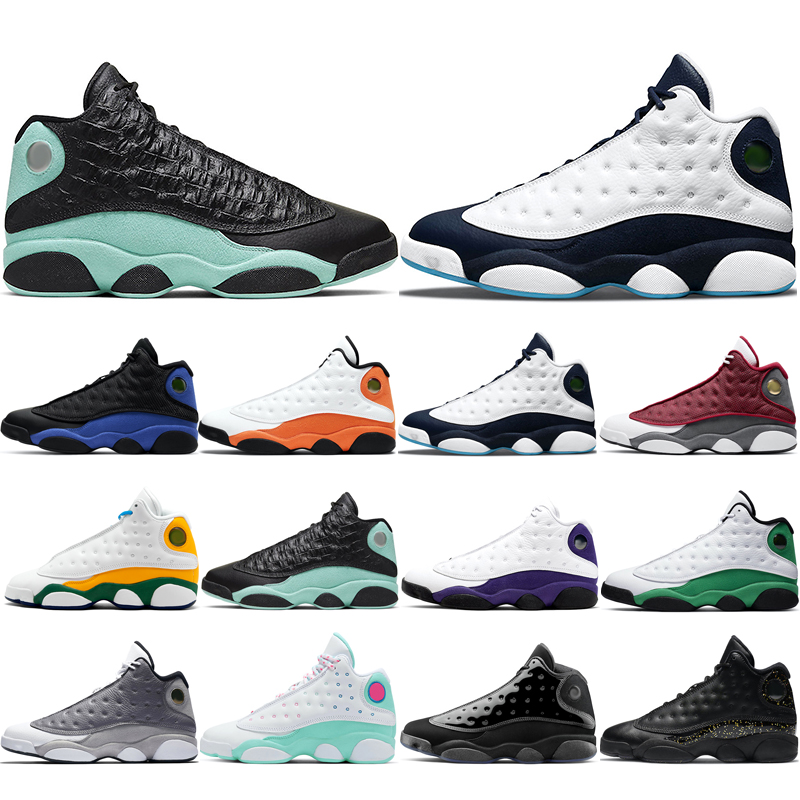 Top quality man basketball shoes 13s Black Atmosphere Grey Aurora Green Cap and Gown Gold Glitter Hyper Royal Island Lakers Lucky Obsidian Playground classic shoe
Top quality man basketball shoes 13s Black Atmosphere Grey Aurora Green Cap and Gown Gold Glitter Hyper Royal Island Lakers Lucky Obsidian Playground classic shoe