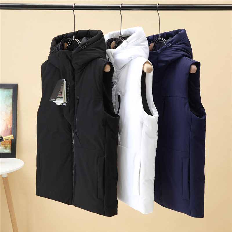 Casual Fashion Jacket Hooded Down Vest Waterproof Warm Top Outdoor Sports Short Sleeve dk50, Gray
Casual Fashion Jacket Hooded Down Vest Waterproof Warm Top Outdoor Sports Short Sleeve dk50, Gray