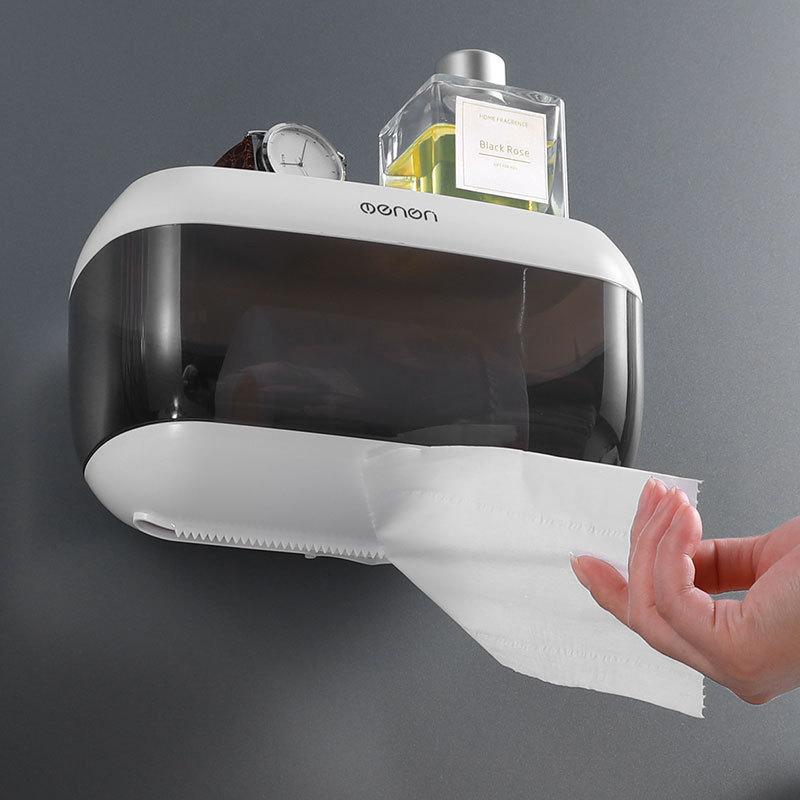 Toilet Paper Holders Wall Mounted Tissue Box Waterproof Holder Bathroom Storage Rack Roll Organizer Shelf Accessories
Toilet Paper Holders Wall Mounted Tissue Box Waterproof Holder Bathroom Storage Rack Roll Organizer Shelf Accessories