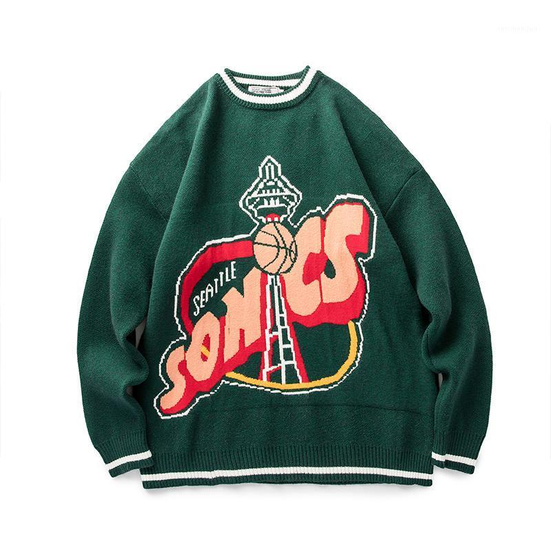 Men's Sweaters 2021 Autumn And Winter American College Style Striped Round Neck Pullover Retro Sweater, Green
Men's Sweaters 2021 Autumn And Winter American College Style Striped Round Neck Pullover Retro Sweater, Green