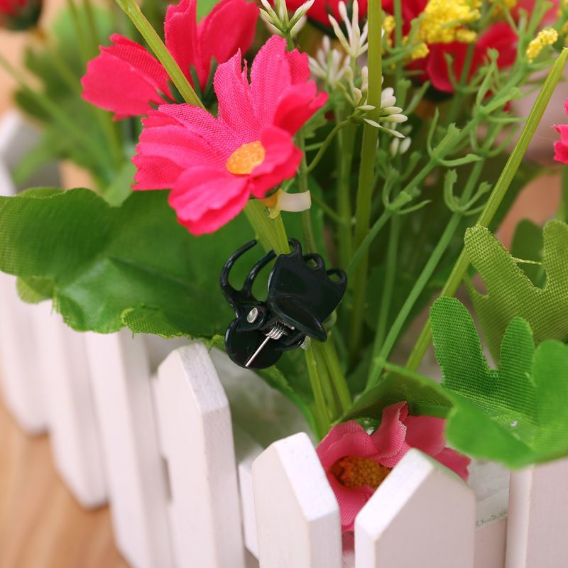 100 Pieces Plant Support Clips Garden Clips Flower Orchid Voice Clips For Wine Stick Support 40JA
