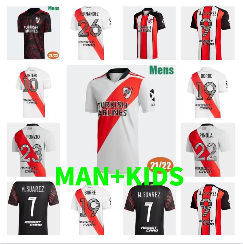 River Plate soccer Jerseys 120th Anniversary shirt M.SUAREZ J.ALVAREZ CARRASCAL football shirts 2021 22 Camiseta PEREZ ROMERO MONTIEL DE LA CRUZ jersey men kids kit, 21/22
River Plate soccer Jerseys 120th Anniversary shirt M.SUAREZ J.ALVAREZ CARRASCAL football shirts 2021 22 Camiseta PEREZ ROMERO MONTIEL DE LA CRUZ jersey men kids kit, 21/22