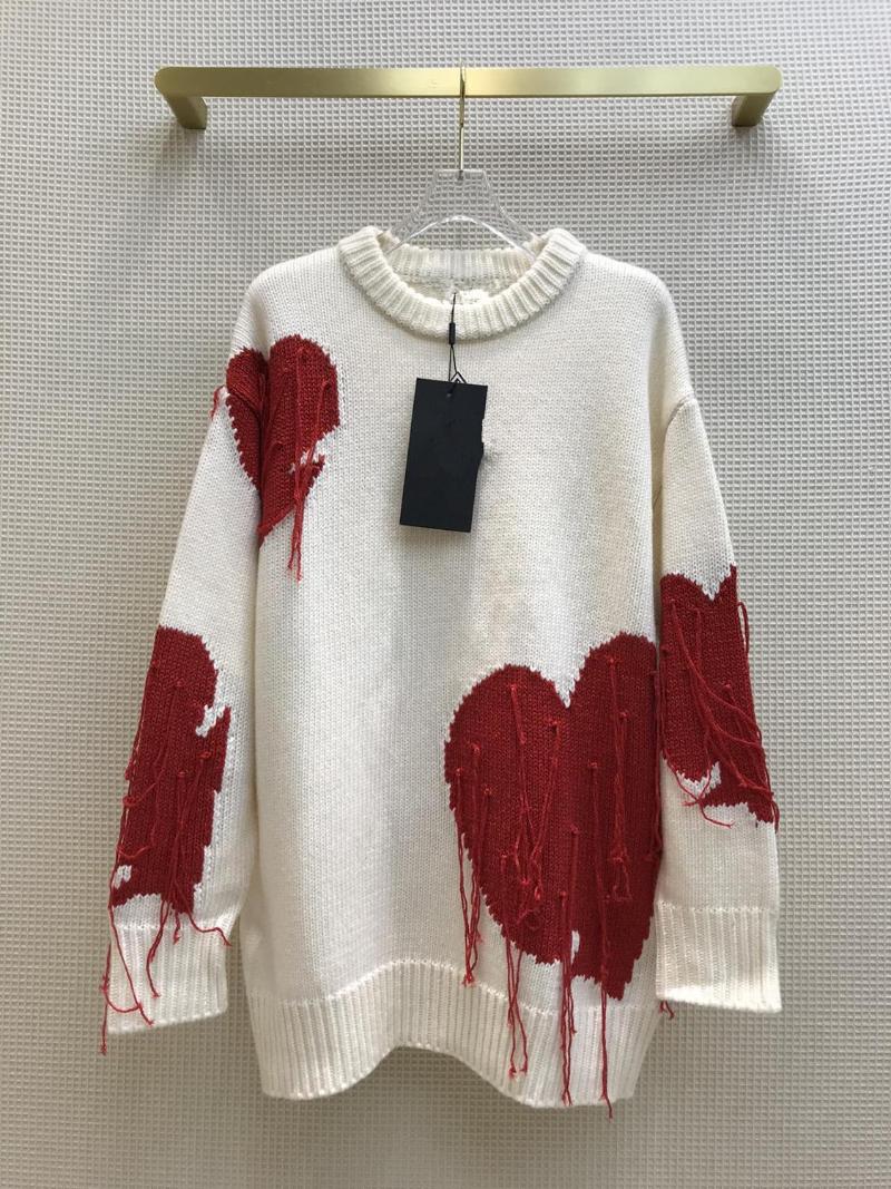 Women Pullovers Loose Knitted Red Color Heart Tassel Sweater Long Sleeve Warm Oversized Jumper Street Stylish Women' Sweaters, As pic
Women Pullovers Loose Knitted Red Color Heart Tassel Sweater Long Sleeve Warm Oversized Jumper Street Stylish Women' Sweaters, As pic