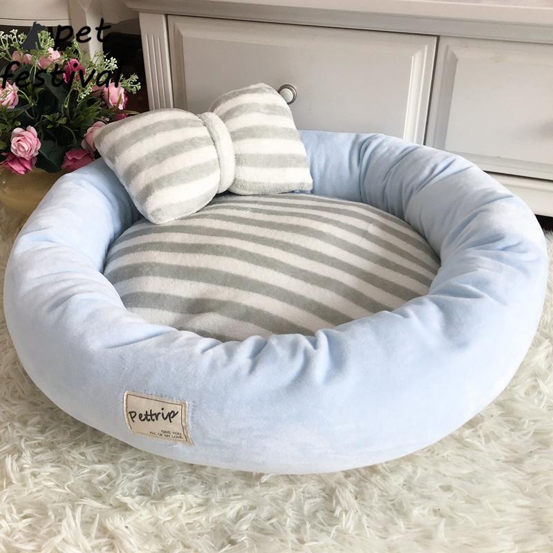 Pet Festival Dog Bed Mats Round Puppy Pads Winter Warm Velvet Soft Lounger Sofa For Kitten With Pillow Kennels & Pens
Pet Festival Dog Bed Mats Round Puppy Pads Winter Warm Velvet Soft Lounger Sofa For Kitten With Pillow Kennels & Pens