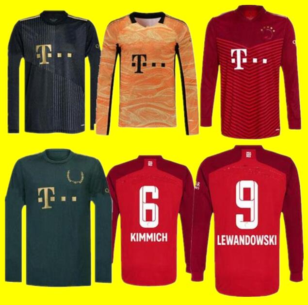 21 22 Bayern Long sleeve Wiesn Oktoberfest soccer JerseyS away home KIMMICH LEWANDOWSKI 2022 2021 D. Costa men Goalkeeper celebrates the club's treble niform
21 22 Bayern Long sleeve Wiesn Oktoberfest soccer JerseyS away home KIMMICH LEWANDOWSKI 2022 2021 D. Costa men Goalkeeper celebrates the club's treble niform