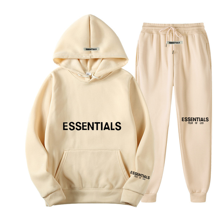 Fear double line fashion brand essentials new chest cuff hot stamping men's and women's sweater set fog, 16
Fear double line fashion brand essentials new chest cuff hot stamping men's and women's sweater set fog, 16