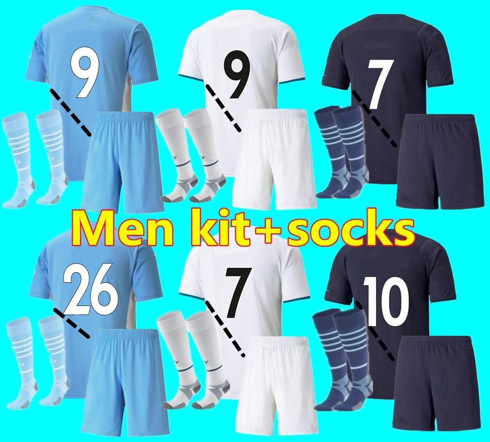 soccer jerseys Manchester 21 22 GREALISH CITY STERLING FERRAN G.JESUS DE BRUYNE 2021 2022 football shirts men kit set uniform, Black
soccer jerseys Manchester 21 22 GREALISH CITY STERLING FERRAN G.JESUS DE BRUYNE 2021 2022 football shirts men kit set uniform, Black