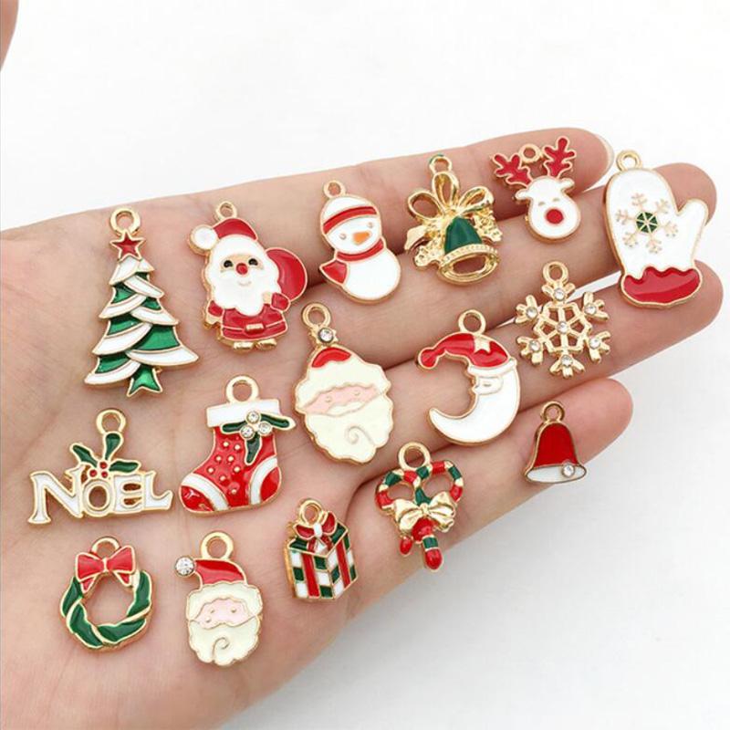 Charms 38Pcs Christmas Gifts Santa Claus Tree Mixed Enamel Pendants DIY Bracelet Jewelry Making Craft Decorate, Bronze;silver
Charms 38Pcs Christmas Gifts Santa Claus Tree Mixed Enamel Pendants DIY Bracelet Jewelry Making Craft Decorate, Bronze;silver