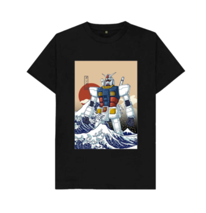R1 Gundam Great Wave Kanagawa Japanese Robots Art Mashup Black T-Shirt S-6XL, White;black
R1 Gundam Great Wave Kanagawa Japanese Robots Art Mashup Black T-Shirt S-6XL, White;black