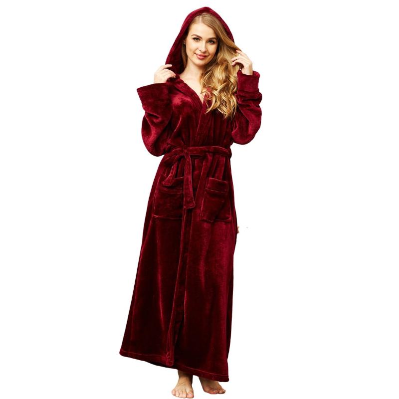 Kimono Robe Men Women Ultra Long Bathrobe Lovers Coral Fleece With Hood Larger Size Flannel Sleepwear Casual Home Nightwear Women's, Women navy blue
Kimono Robe Men Women Ultra Long Bathrobe Lovers Coral Fleece With Hood Larger Size Flannel Sleepwear Casual Home Nightwear Women's, Women navy blue