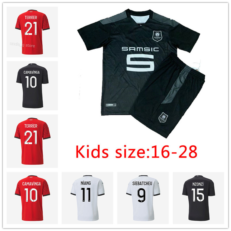 120Th Anniversary 20 21 Rennes Stade Rennais Fc Soccer Jers…